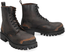 Load image into Gallery viewer, Leather lace-up boots
