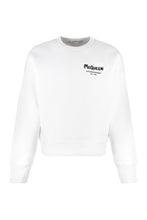 Load image into Gallery viewer, Embroidered logo crew-neck sweatshirt
