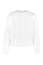 Load image into Gallery viewer, Embroidered logo crew-neck sweatshirt

