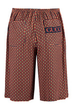 Load image into Gallery viewer, Printed viscose bermuda shorts
