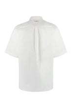 Load image into Gallery viewer, Short sleeve cotton blend shirt
