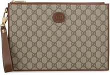 Load image into Gallery viewer, Coated canvas flat pouch
