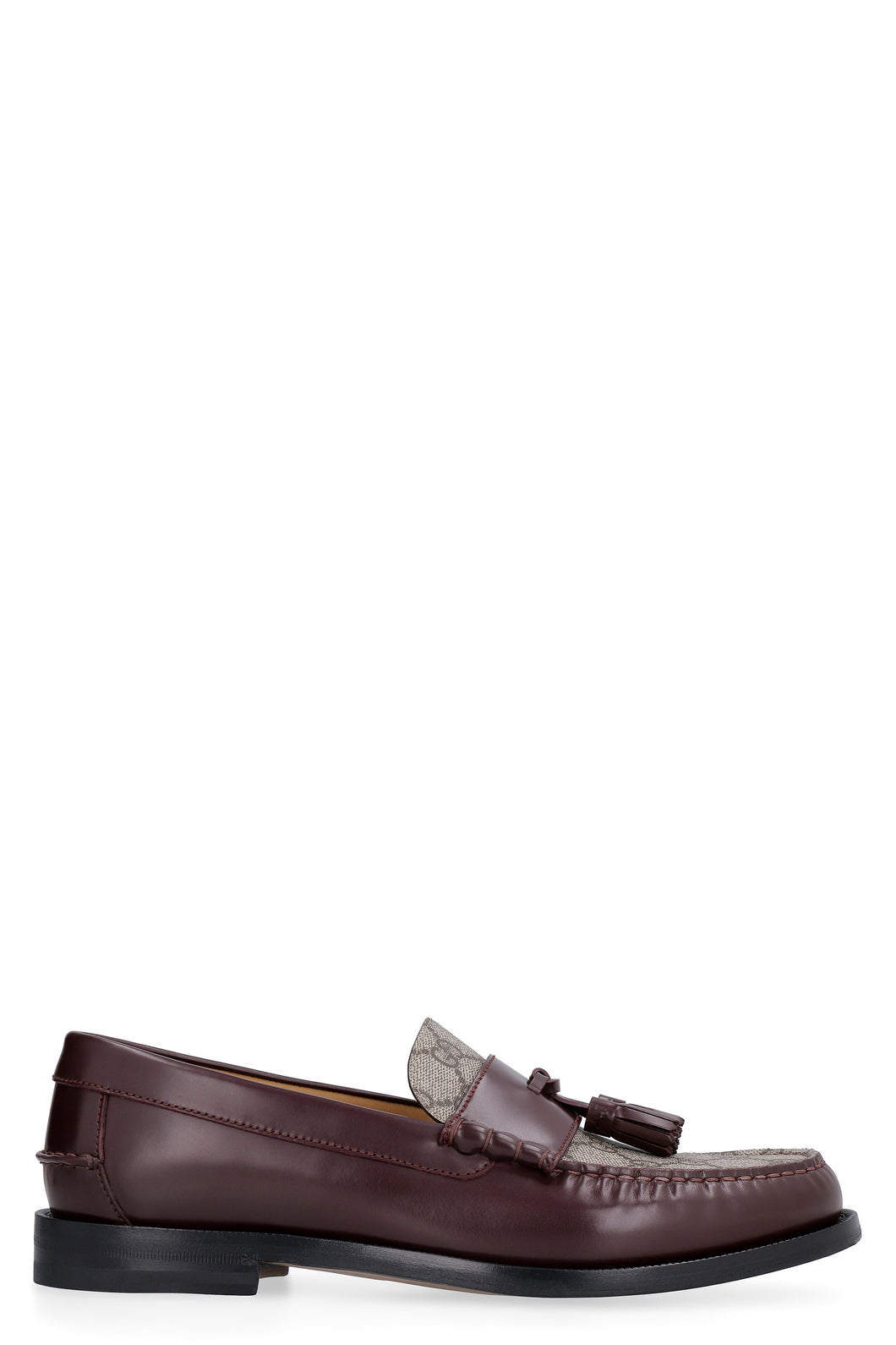 Leather loafers