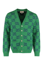 Load image into Gallery viewer, GG jacquard knit cardigan
