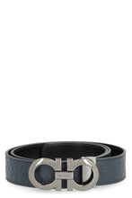 Load image into Gallery viewer, Logo buckle leather belt
