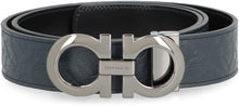 Load image into Gallery viewer, Logo buckle leather belt
