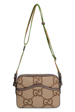 Load image into Gallery viewer, Jumbo GG fabric messenger bag
