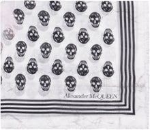 Load image into Gallery viewer, Skull print scarf
