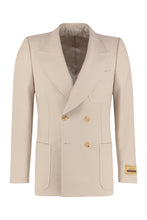 Load image into Gallery viewer, Double-breasted knit jacket
