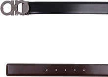Load image into Gallery viewer, Gancini Reversible leather belt

