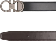 Load image into Gallery viewer, Logo buckle leather belt
