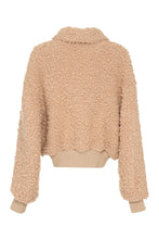 Load image into Gallery viewer, Bouclé wool bomber jacket
