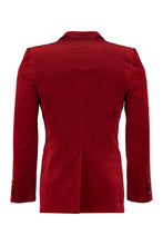 Load image into Gallery viewer, Single-breasted velvet jacket
