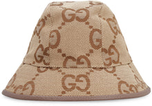Load image into Gallery viewer, Jumbo GG fabric bucket hat
