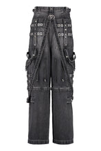 Load image into Gallery viewer, Raver Baggy studded jeans

