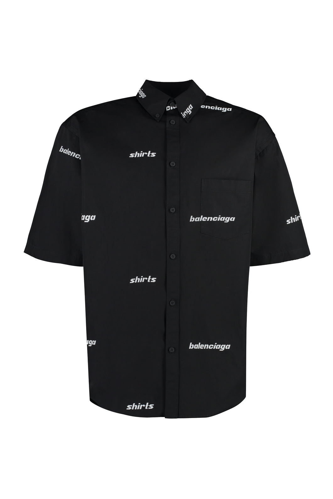 Printed cotton shirt