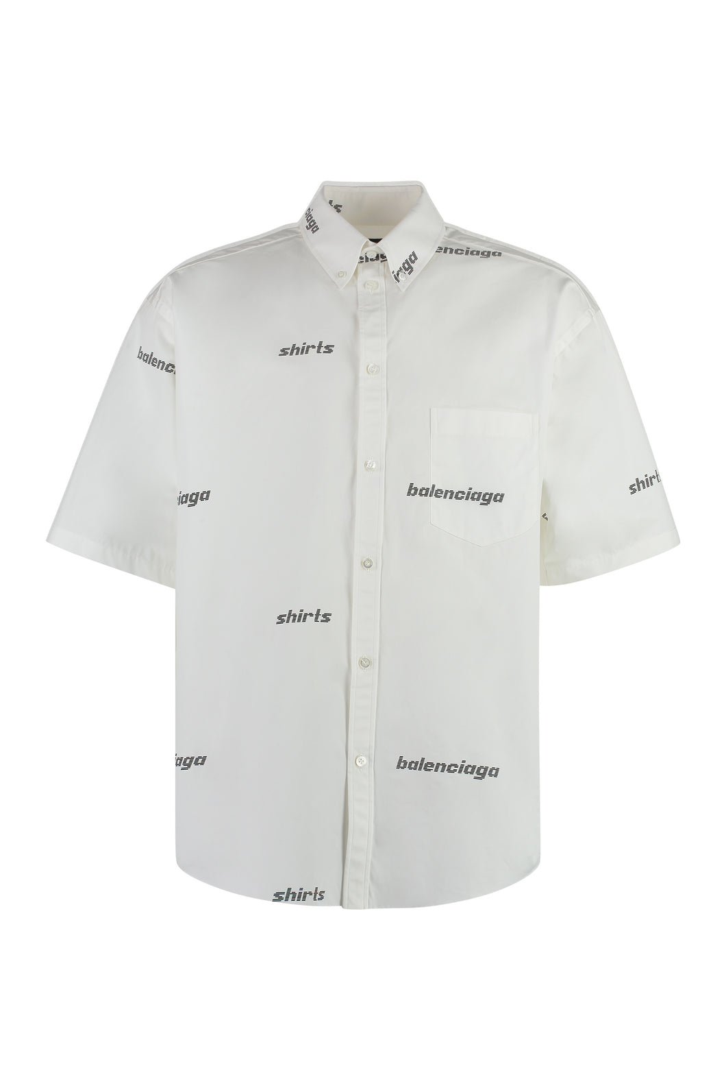 Printed cotton shirt