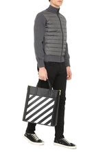 Load image into Gallery viewer, Hybridge cardigan with padded front panel
