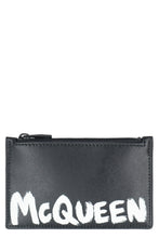 Load image into Gallery viewer, Logo detail leather card holder
