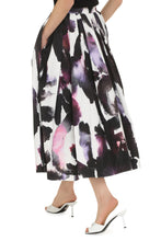 Load image into Gallery viewer, Printed cotton midi skirt

