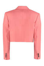 Load image into Gallery viewer, Wool single-breasted blazer

