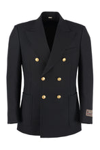 Load image into Gallery viewer, Double-breasted wool jacket
