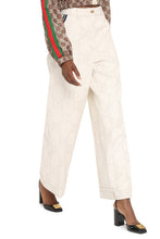 Load image into Gallery viewer, High-rise cotton trousers
