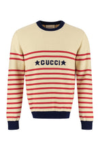 Load image into Gallery viewer, Cotton crew-neck sweater
