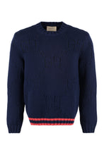 Load image into Gallery viewer, GG jacquard cotton sweater
