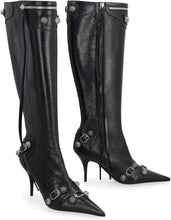 Load image into Gallery viewer, Cagole leather pointy-toe boots
