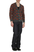 Load image into Gallery viewer, GG jacquard knit cardigan

