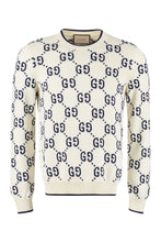 Load image into Gallery viewer, GG jacquard cotton sweater
