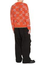 Load image into Gallery viewer, GG jacquard wool sweater
