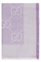 Load image into Gallery viewer, GG jacquard lamé shawl

