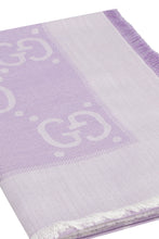 Load image into Gallery viewer, GG jacquard lamé shawl
