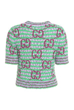 Load image into Gallery viewer, Cotton short sleeve sweater
