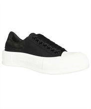 Load image into Gallery viewer, Deck Plimsoll canvas sneakers
