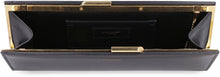 Load image into Gallery viewer, Midnight leather clutch
