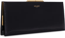 Load image into Gallery viewer, Midnight leather clutch
