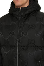 Load image into Gallery viewer, Hooded full-zip down jacket
