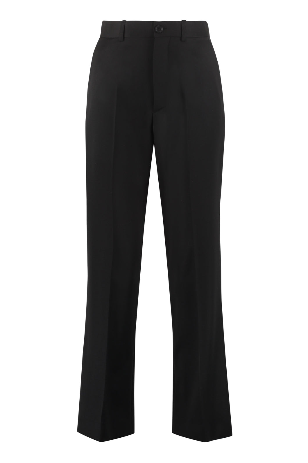 Tailored wool trousers