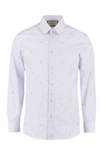 Load image into Gallery viewer, Striped stretch cotton shirt
