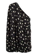 Load image into Gallery viewer, Polka-dot print silk mini dress
