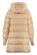 Load image into Gallery viewer, Hooded nylon down jacket
