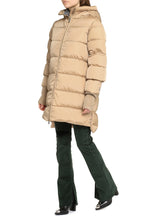 Load image into Gallery viewer, Hooded nylon down jacket
