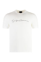 Load image into Gallery viewer, Viscose crew-neck T-shirt
