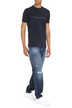 Load image into Gallery viewer, Viscose crew-neck T-shirt
