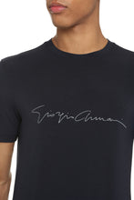 Load image into Gallery viewer, Viscose crew-neck T-shirt
