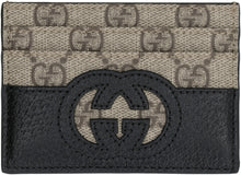 Load image into Gallery viewer, GG Supreme fabric card holder
