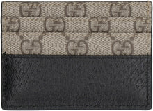 Load image into Gallery viewer, GG Supreme fabric card holder
